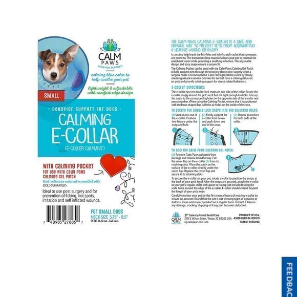 HOST PICK! Calm Paws Calming E-Collar - Picture 4 of 5